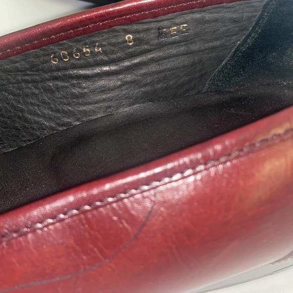 STUART MCGUIRE MADE IN ITALY RED LOAFERS - Picture 7 of 9